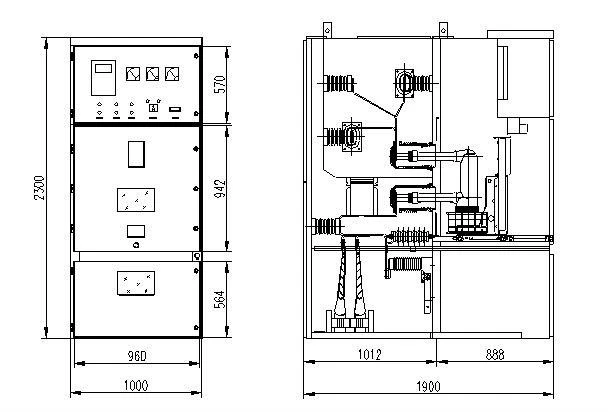 GCK 304V Low Voltage Distribution Cabinet