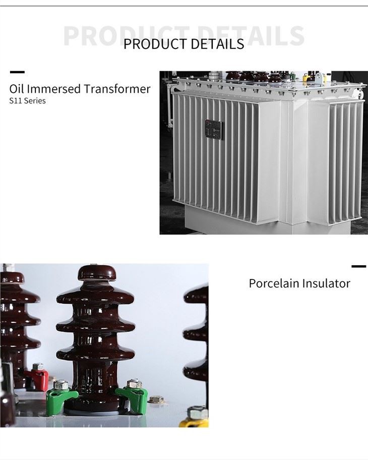 H59 11/0.4kv 100kva Oil Immersed Power Transformer