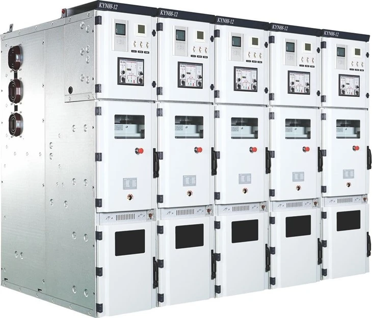 KYN28-12 HV Power Distribution Cabinet Electric Metal Clad Switchgear