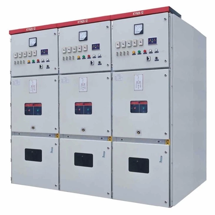 KYN28-12 HV Power Distribution Cabinet Electric Metal Clad Switchgear